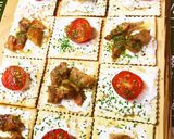 簡単☆焼鳥とクリームチーズのカナッペ作り方3写真