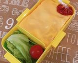 お弁当にレンジで簡単!玉子2段オムパスタ作り方11写真