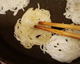 パリッ旨い! 残った素麺で素麺せんべい!作り方4写真