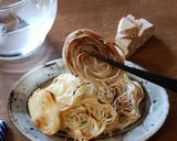 パリッ旨い! 残った素麺で素麺せんべい!作り方7写真