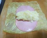 ハムポテト湯葉ロール揚げパイ（ゆば春巻）作り方11写真