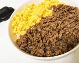 卵と合挽き肉のポロポロそぼろ丼☆作り方8写真