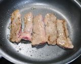 簡単！焼肉☆ハラミのソース焼き作り方1写真