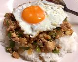 めんつゆで作るガパオライス コリアン風作り方3写真