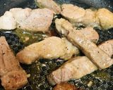 豚肩ロースステーキ●ヨーグルトソース作り方3写真