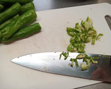 仕上げのひと工夫　ししとう味噌作り方2写真