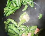 お弁当★スナップエンドウ★フレンチ明太子作り方1写真