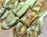 焼きなすのゼリー寄せ作り方3写真