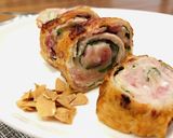 ＊バジルと生ハムの豚肉ロール＊作り方4写真