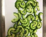 無限ゴーヤ　ツナゴマ和え　つくおき作り方1写真