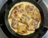 スキレットでお手軽フルーツパンプディング作り方6写真