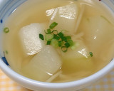 あっさり冬瓜と新しょうがのスープ作り方6写真