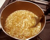 揚げ出し豆腐のエノキのおろしあんかけ☆作り方6写真