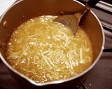 揚げ出し豆腐のエノキのおろしあんかけ☆作り方7写真