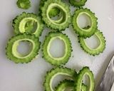 ゴーヤーとギョニソのペペロンチーノ作り方2写真