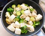 簡単ヘルシー☆夏野菜のグリーンカレー作り方7写真