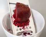 赤いビーツの角食パン【HB使用】作り方1写真