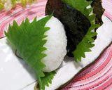 梅マヨ大葉おにぎり作り方4写真
