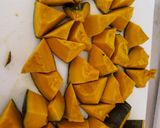 【簡単】材料3つdeカボチャ煮【減塩】作り方2写真