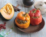 ハロウィン！スピルリナ薬膳かぼちゃごはん作り方5写真