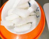 レンジ大根の甘酢漬け作り方1写真