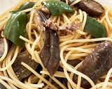 ナスピーマン豚肉の黒酢炒め→和風パスタ作り方5写真