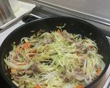 スパゲティ焼きそば作り方5写真