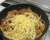 スパゲティ焼きそば作り方7写真