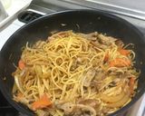 スパゲティ焼きそば作り方8写真