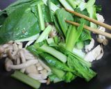 10分！小松菜＆ささみ和風パスタ作り方5写真