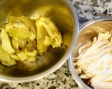 塩麴茹で鶏の豆乳麺作り方3写真