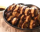 【レンジで簡単おかず】なすのはさみ焼き作り方1写真