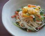 そうめんマヨサラダ♪炒り卵で簡単!作り方8写真