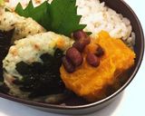 鶏肉大葉焼き弁当　詰め方作り方3写真