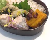 鶏肉大葉焼き弁当　詰め方作り方4写真