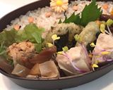 鶏肉大葉焼き弁当　詰め方作り方5写真