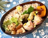 鶏肉大葉焼き弁当　詰め方作り方6写真
