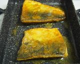 サバのカレーソテー♪大葉プチトマトソース作り方5写真