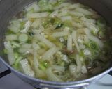 茗荷と卵の味噌汁♪作り方3写真