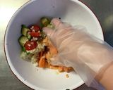 MrsWongちのサーモンロミロミサラダ作り方6写真