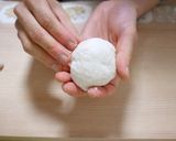 米粉のくまクリームパン♡サイリウム入り作り方9写真