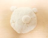 米粉のくまクリームパン♡サイリウム入り作り方10写真