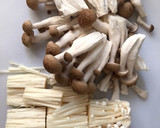 厚揚げときのこのバタぽん炒め作り方2写真
