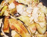 豚しゃぶと茄子のにんにくオリーブ油蒸し♪作り方6写真