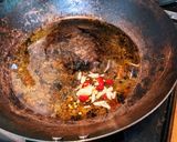 砂肝とトマト煮のバケット添作り方2写真