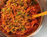 夏野菜たっぷりキーマカレー作り方1写真