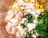 エビとコーンの腸活かき揚げ丼作り方2写真