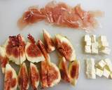 味付け不要！いちじくとカリカリチーズ作り方2写真