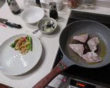 真鯛のムニエル　レモンバター醤油で作り方4写真