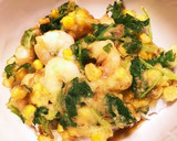 エビとコーンの腸活かき揚げ丼作り方7写真